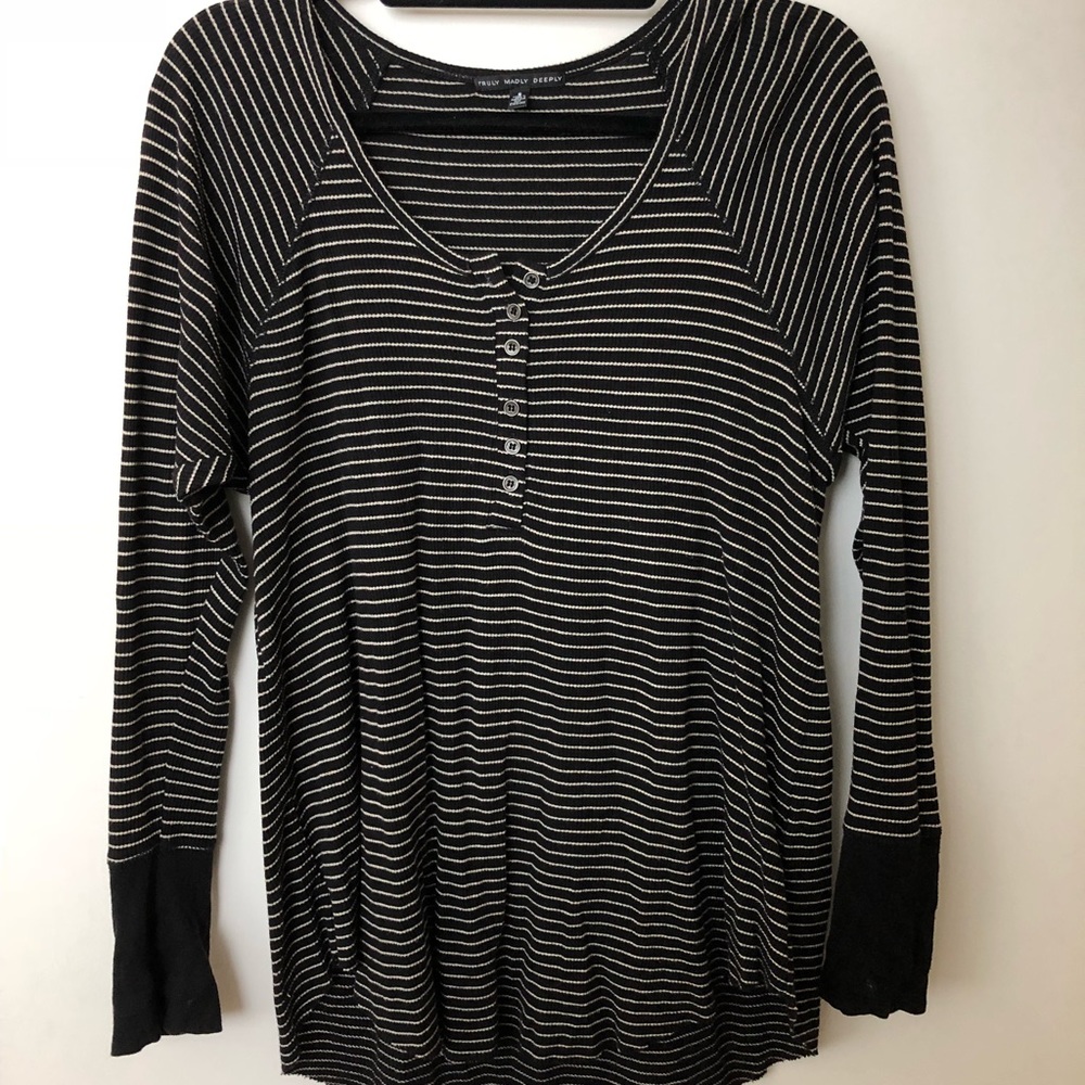 Striped long sleeve